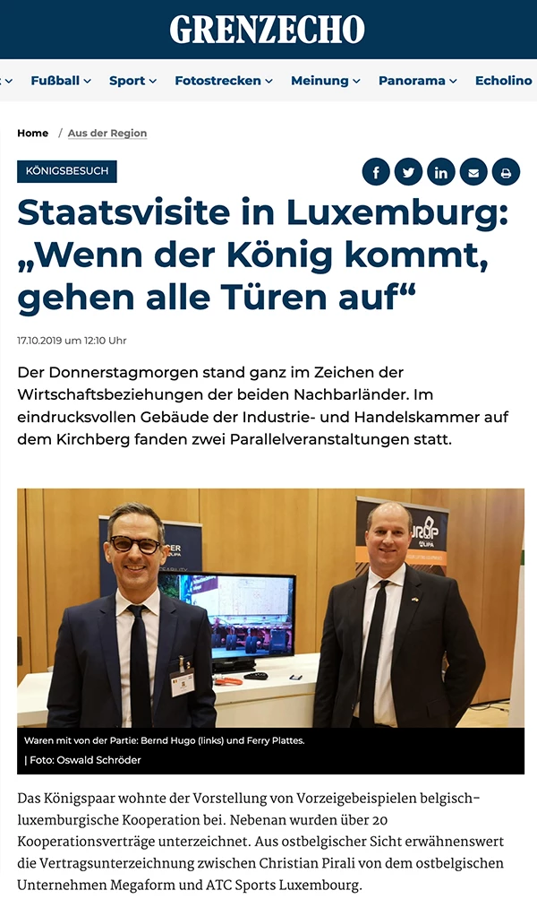 Staatsvisite in Luxemburg: „Wenn der König kommt, gehen alle Türen auf“